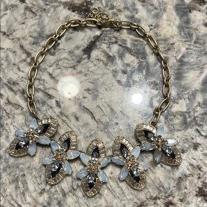 JCrew Women’s Statement Necklace Blue